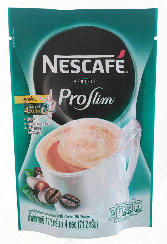 Nescafe Protect ProSlim 4,000mg Fiber Healthy Instant Coffee Mix Powder 4 Stick