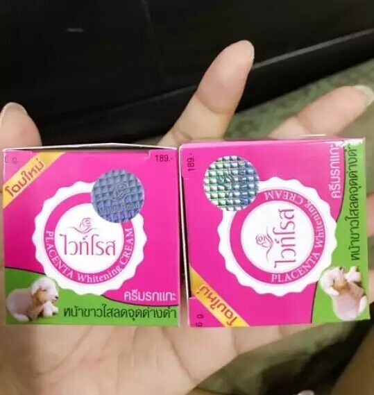 10X White Rose Placenta Cream White face reduce dark spots Dull skin problem