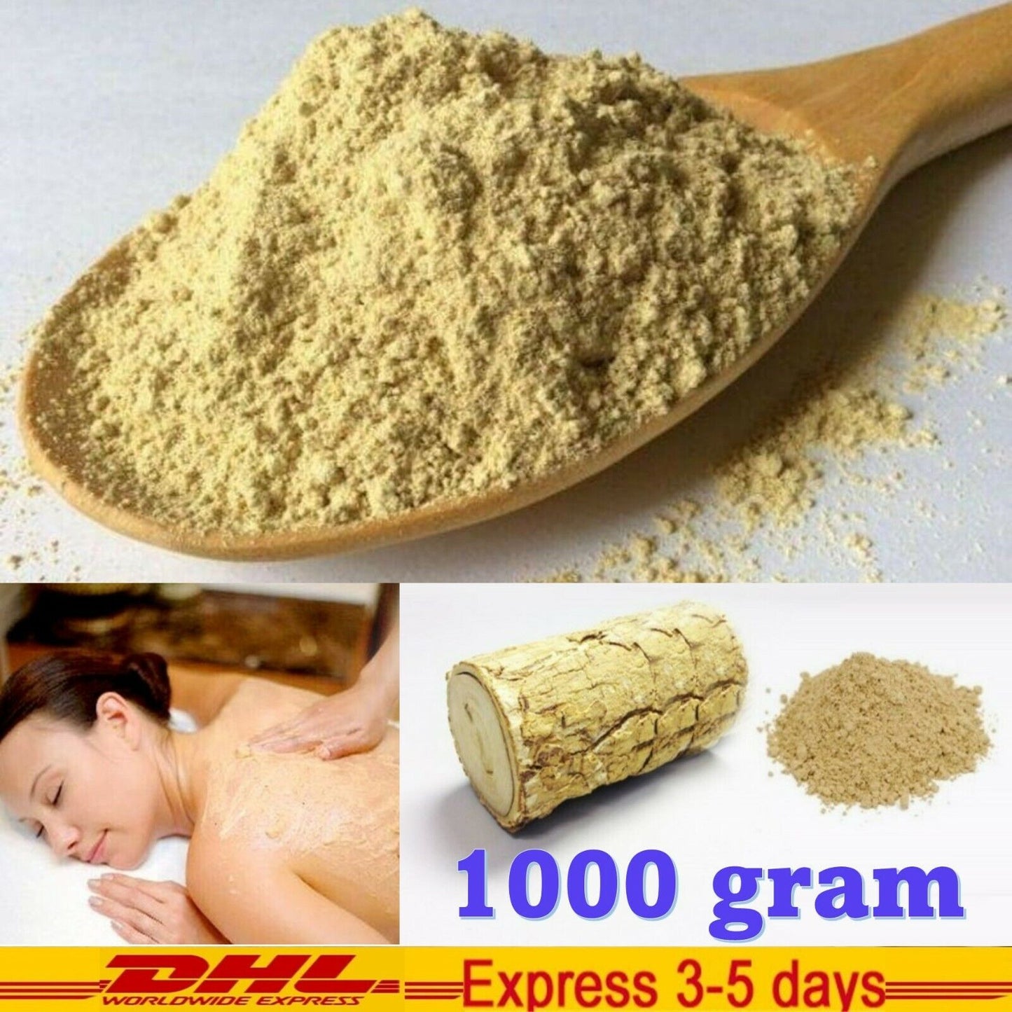 100% PURE THANAKA Powder Natural Herb Anti Acne Aging Blemish Fleckle Skin 1000g