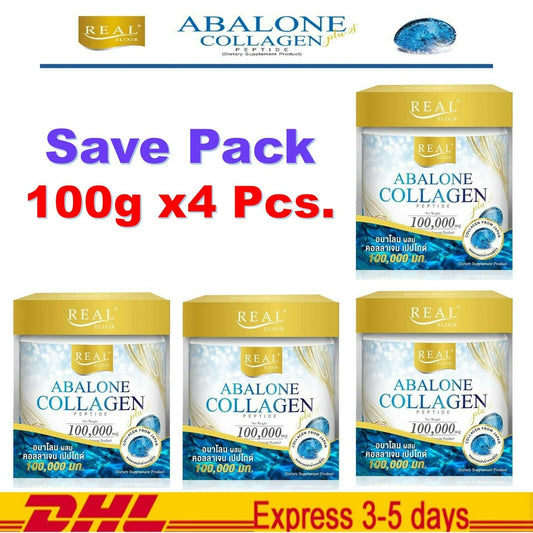 4x ABALONE COLLAGEN Dietary Supplement Peptide Health Healthy Knee Hair Bouncy