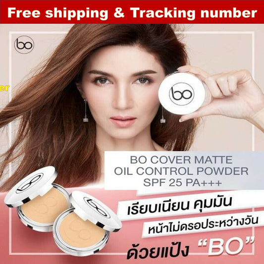 BO Cover Matte Oil Control Powder Foundation SPF 25 PA +++ Waterproof Aura Skin