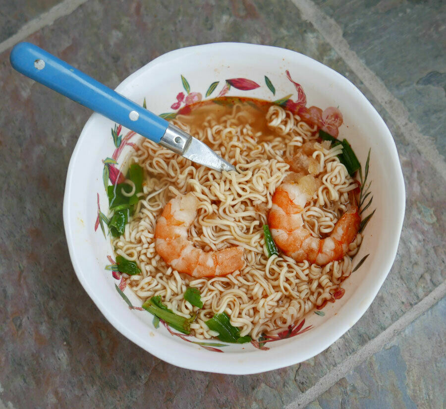 2 x MAMA Thai Instant Noodles Tom Yum Kung Flavour Spicy Sweet Sour 55g