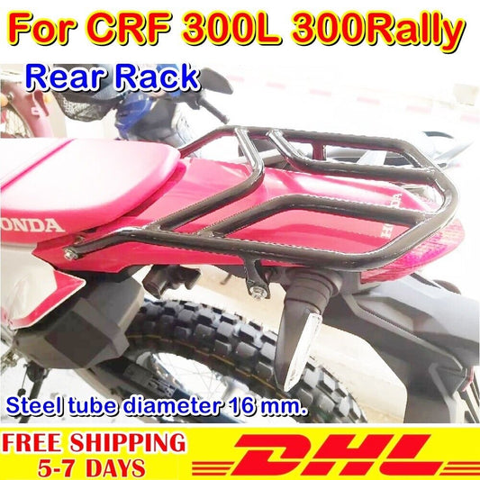 R6 Rear Rack Luggage Carrier Cargo Honda Crf300l Crf300rally Crf 300 Motorcycle