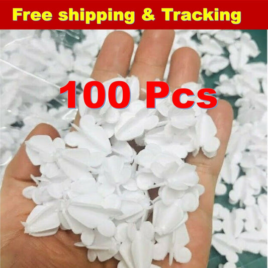 100x Plastic Thai Flower Thai Garland White Handcrafts Crafts New Free Track