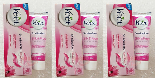 3 x VEET UNDERARM BIKINI HAIR REMOVAL CREAM NORMAL SKIN