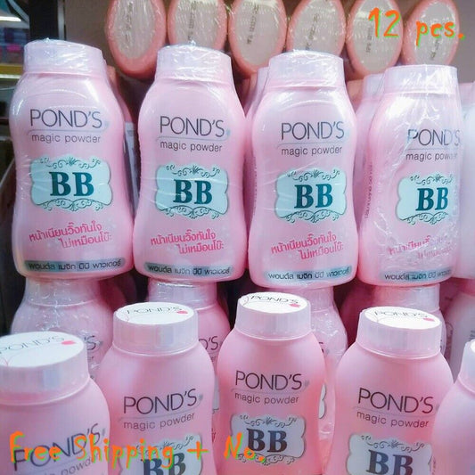 Set 12 Pond's Magic BB Powder Oil Blemish Control UV Whitening Protection Clear