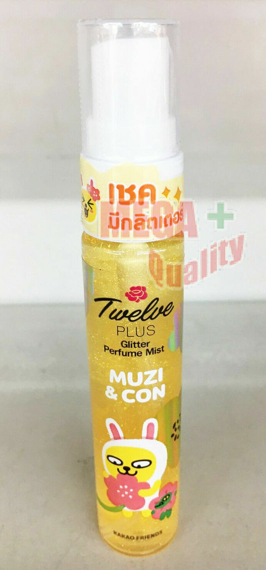 Twelve Plus Glitter Muzi And Con For Women Body Hair Mist Perfume 25 ml