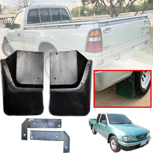 1998-2002 For ISUZU TF TFR KB Chev LUV Rodeo Splash Guard Mud Flaps Rear Pair