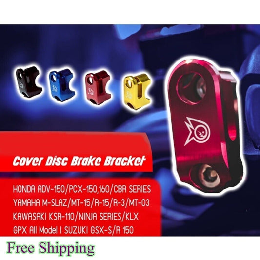 Cover Dise Brake Bracket ADV 150 PCX CBR MT-15 NINJA MT-03 KLX GSX-S Aluminum