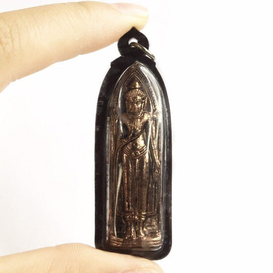 Phra Ruang Buddha Pendant Temple Wat Pratat Doi Suthep Thai Buddhist Amulet