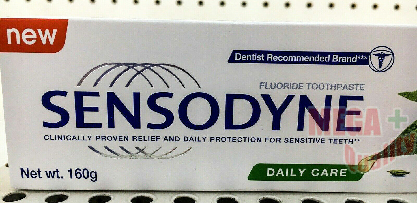 160 Gram Sensodyne Daily Care Herbal Multi Care Toothpaste Clean Sensitive Teeth