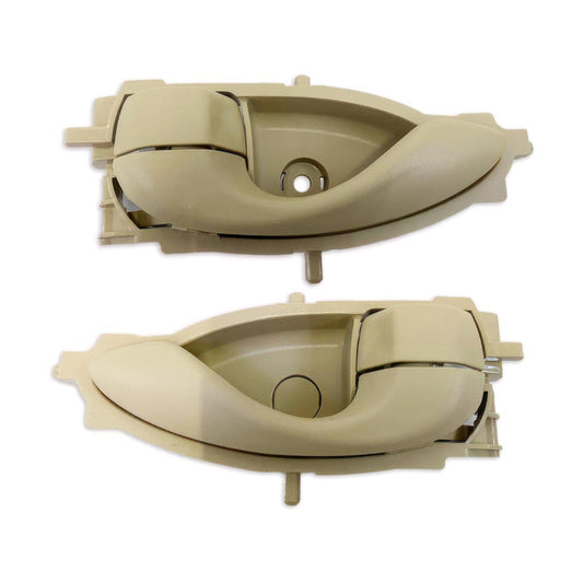 Beige Pair LR Inner Door Handle FIT Toyota Yaris Sedan Vios 2013-2022 NSP150