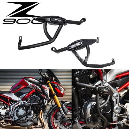 CRASH BAR SIDE ENGINE GUARDS PROTECTIVE FOR KAWASAKI Z900 2017-2019