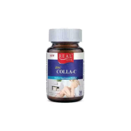 Real Elixir Zinc Colla-C 30 Capsules