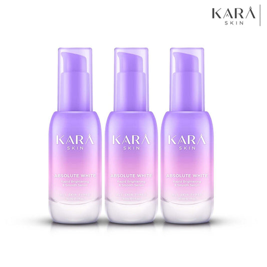3x KARA Absolute White Moisturizing skin, brightening, reducing wrinkles smooth