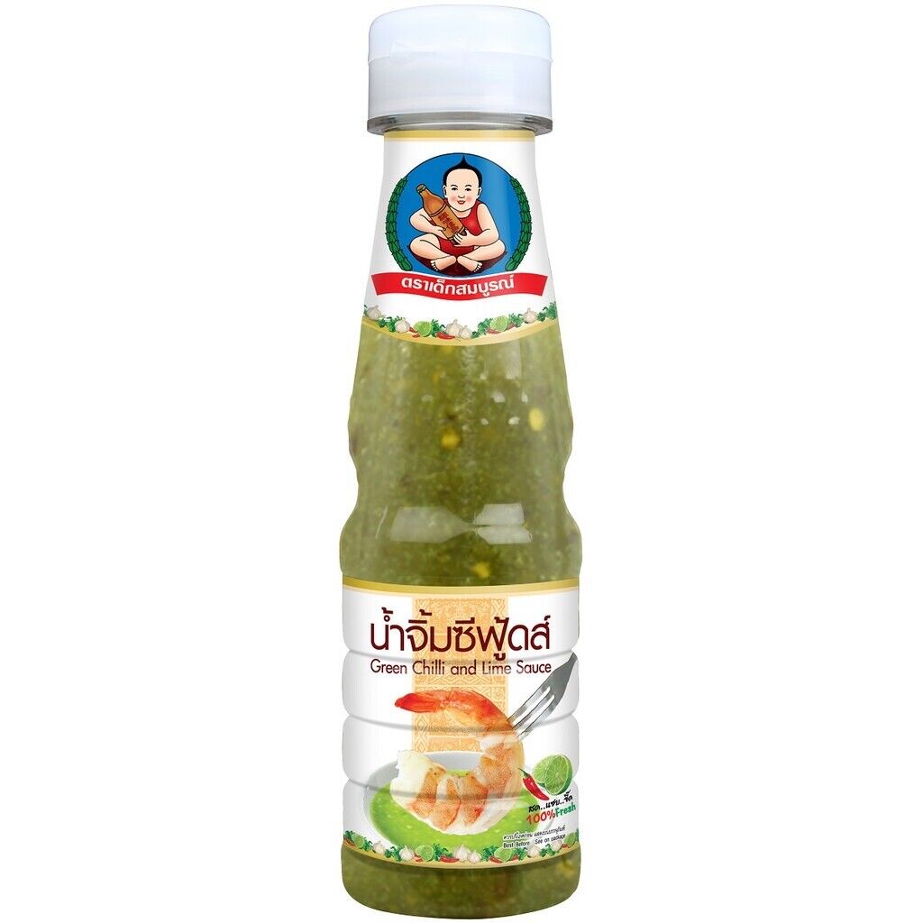 6x Healthy Boy Thai Spicy Sour Seafood Dipping Sauce Seasoning Dek Somboon DHL