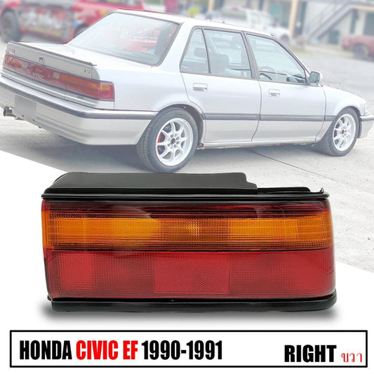 Tail Lamp Rear Light RH Right For Honda Civic EF 1990-1991 Sedan