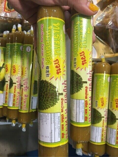 100g Monthong Durian Paste Thai King Fruit Premium Delicious Snack Food x 10