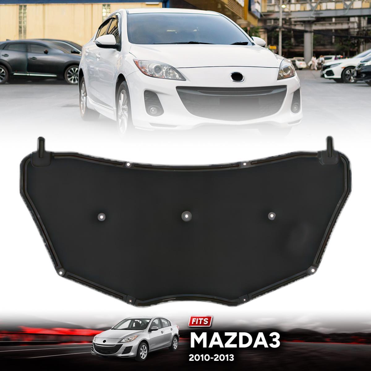 Front Hood Bonnet Heat Shield Insulator FIT Mazda3 2010-2013 BL Sedan Hatchback