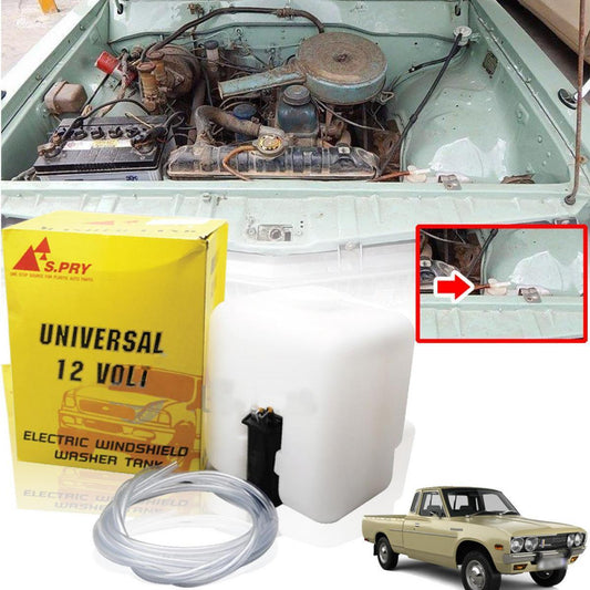 Windshield Washer Tank Jar Bottle With Motor Pump For Mazda RX1 RX2 RX3 RX4 RX5