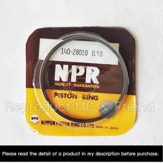 Suzuki TS125 RM125M TC125 TM125 DS125 RV125 Piston Ring Set Oversize 0.50 Japan