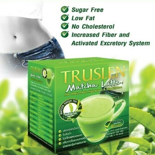 6X Matcha Latte Coffee Truslen Diet Control Weight Loss Slimming Sugar Free