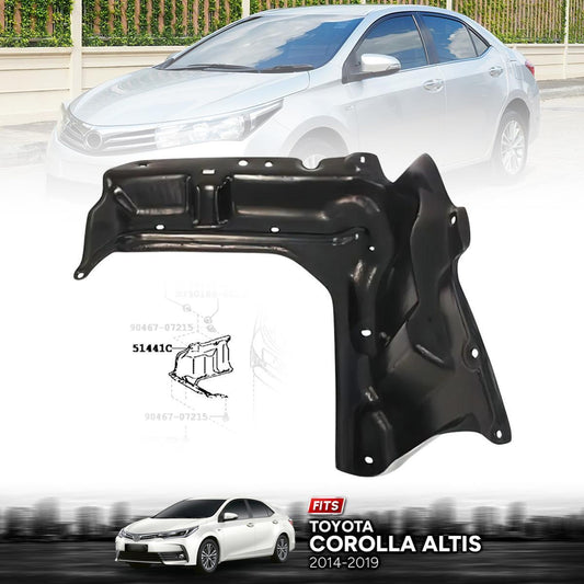 RH Plastic Under Engine Cover For Toyota Corolla Altis 2014-2017 ZRE172 Sedan