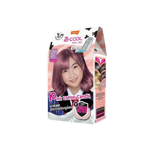 Lolane Z-cool Color Milk Y28 Pink Cotton Candy 45+70+15 g Micro Crystal