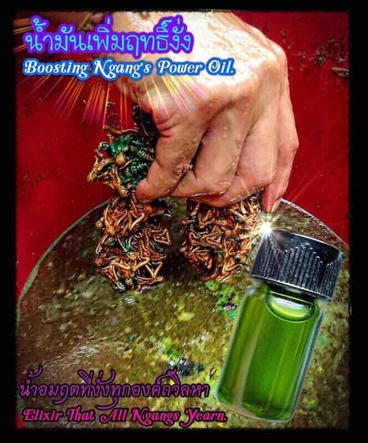 Thai Amulet Boosting Ngang's Power magical Power Oil 3 types By Phra Arjarn O