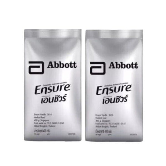 2 Bags Ensure Gold Milk Vanilla Flavor Meal Replacement High Protein Supplement