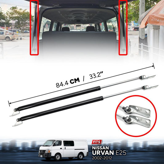 Rear Trunk Strut Gas Spring Black 83CM Fit Nissan Urvan E25 Caravan 2002-12