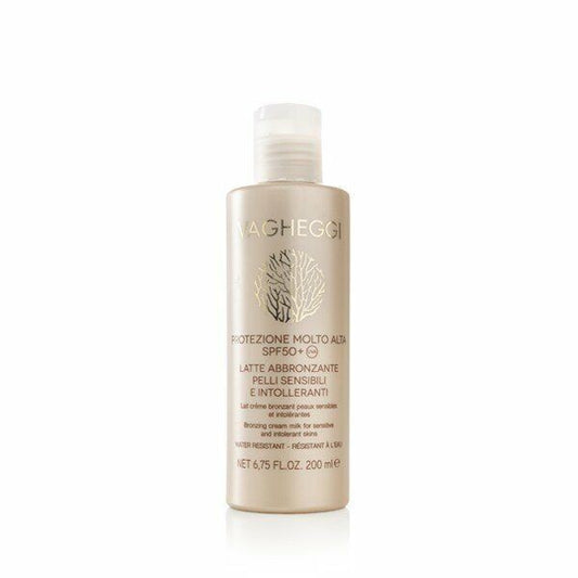 Vagheggi BRONZING CREAM MILK FOR SENSITIVE AND INTOLERANT SKINS SPF50 200ml#ibea