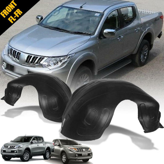 Plastic Inner Fender Front LH RH For Mitsubishi Triton L200 4WD Ute 2015-2018