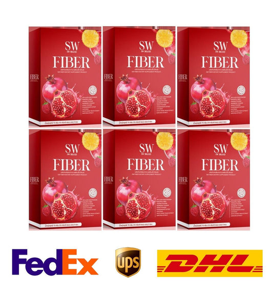 6x SW Pomegranate Instant Drink High Fiber Detox Flat belly Slim Healthy Skin