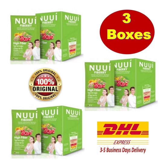 3x NUUI CTP Fiberry Platinum Ultimate Dietary Weight Management Detox Healthy