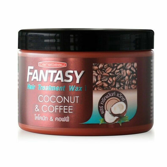 Carebeau Fantasy Hair Treatment Wax Coconut Coffee Black Shiny Hair 250g