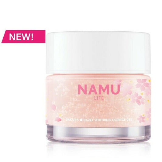 Namu Life Sakura Hazel Soothing Essence Gel Moisturizing Radiant Soft Skin 70 ml