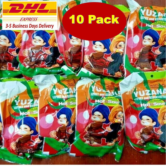 10x Yuzana LePhet Myanmar Pickled Tea Leaves Thai Food Salad Picnic Cook Party