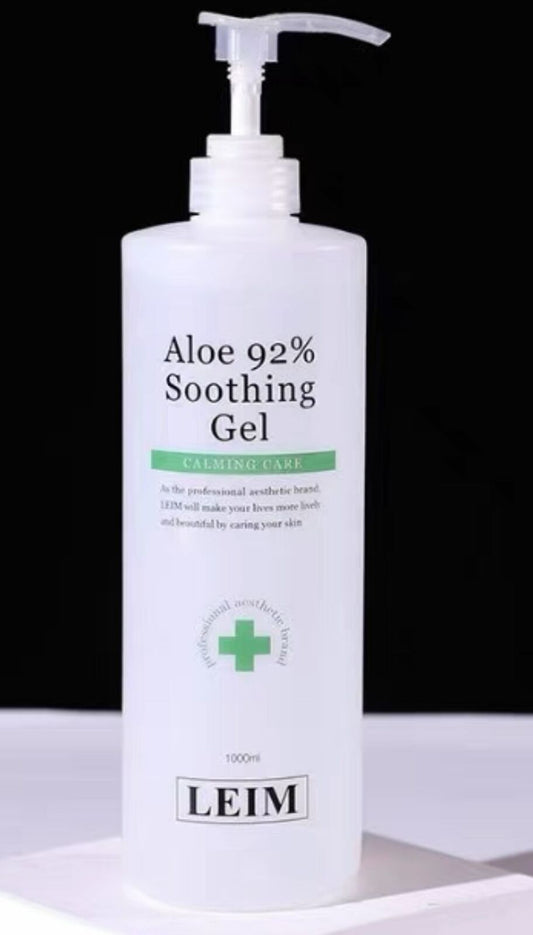 Korea LEIM Aloe 92% Soothing Gel 1000ml #ibea