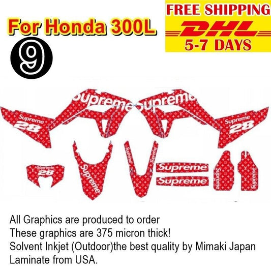 O28 Motocross Graphics Stickers Kit For Honda CRF300L Whole Bike Decals kits New