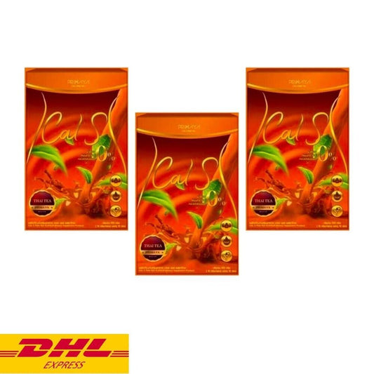 3x Cal S Thai Tea Instant Drink Fiber Dietary Supplement Weight Manage Primaya