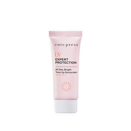 Cute Press UV Expert Protection All Day Bright Tone Up Sunscreen SPF50+ PA++ 30g