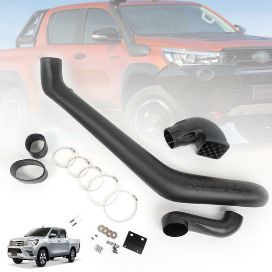 Kit Set Black Off Road Snorkel For Toyota Hilux Revo 4x4 SR5 M70 M80 2015 2017