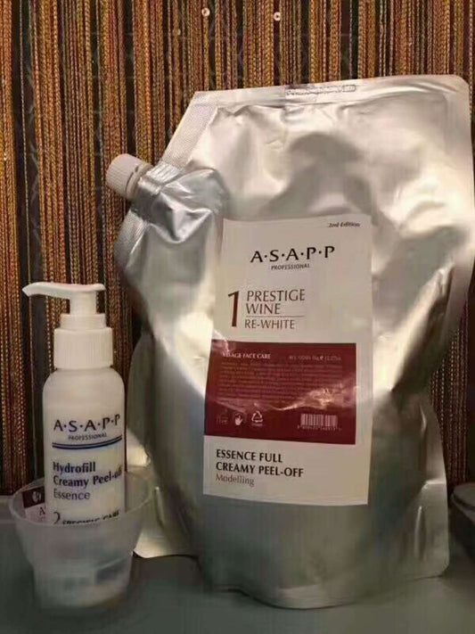 Korea ASAPP Pretige Wine Re-White Mask 1000g #ibea