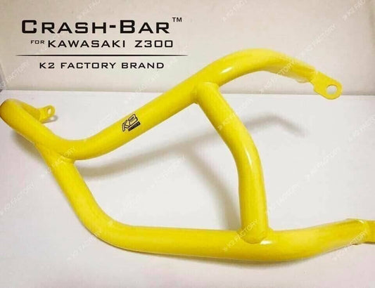 Kawasaki Z300 Z250 Crash Bars Engine Guards Frame Sliders Protector Damaged Case