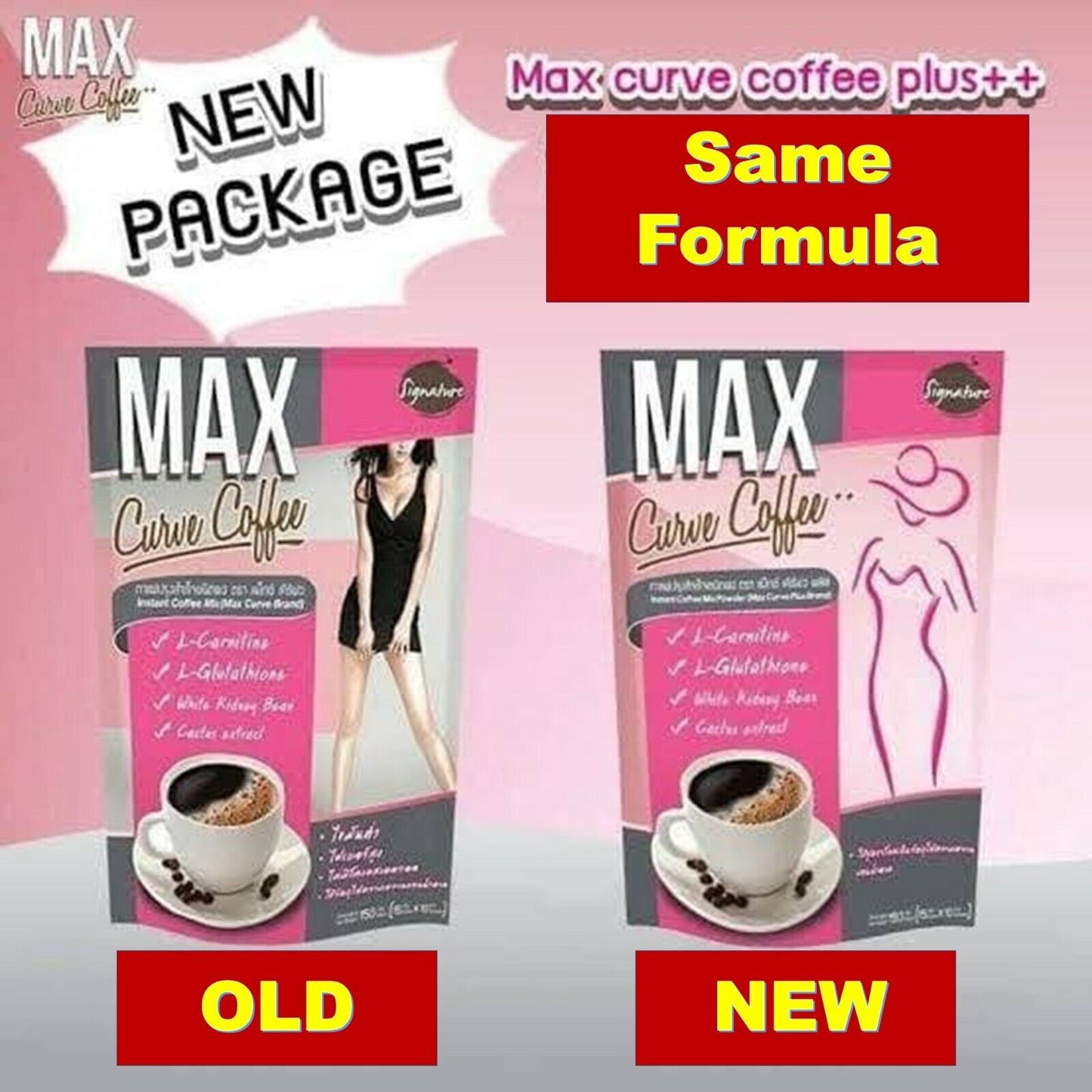 10x Max Curve Coffee Weight Loss burning excess fat shape fitting No Side Effect