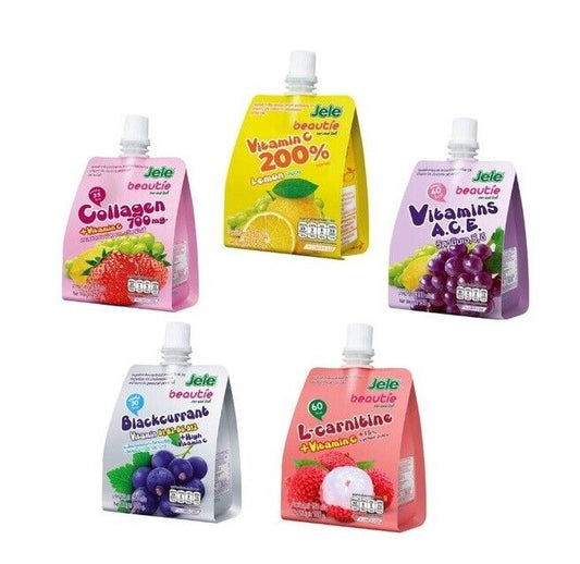 3x Jele beautie Jelly Drink Juice Vitamins Delicious High Vitamin C Fruit