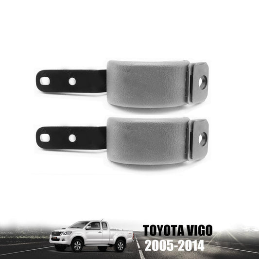 PAIR Rear Quarter Window Cab Lock Handle Grey For Toyota Hilux SR 2005-2014