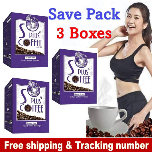 3x Bota-P S Plus Burn Coffee Weight Loss Diet Control Slim Figure Firming Shape