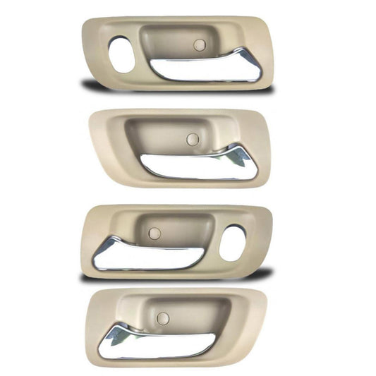 Beige Front Rear LR Inner Interior Door Handle FIT Honda Accord 1998-2002 Sedan